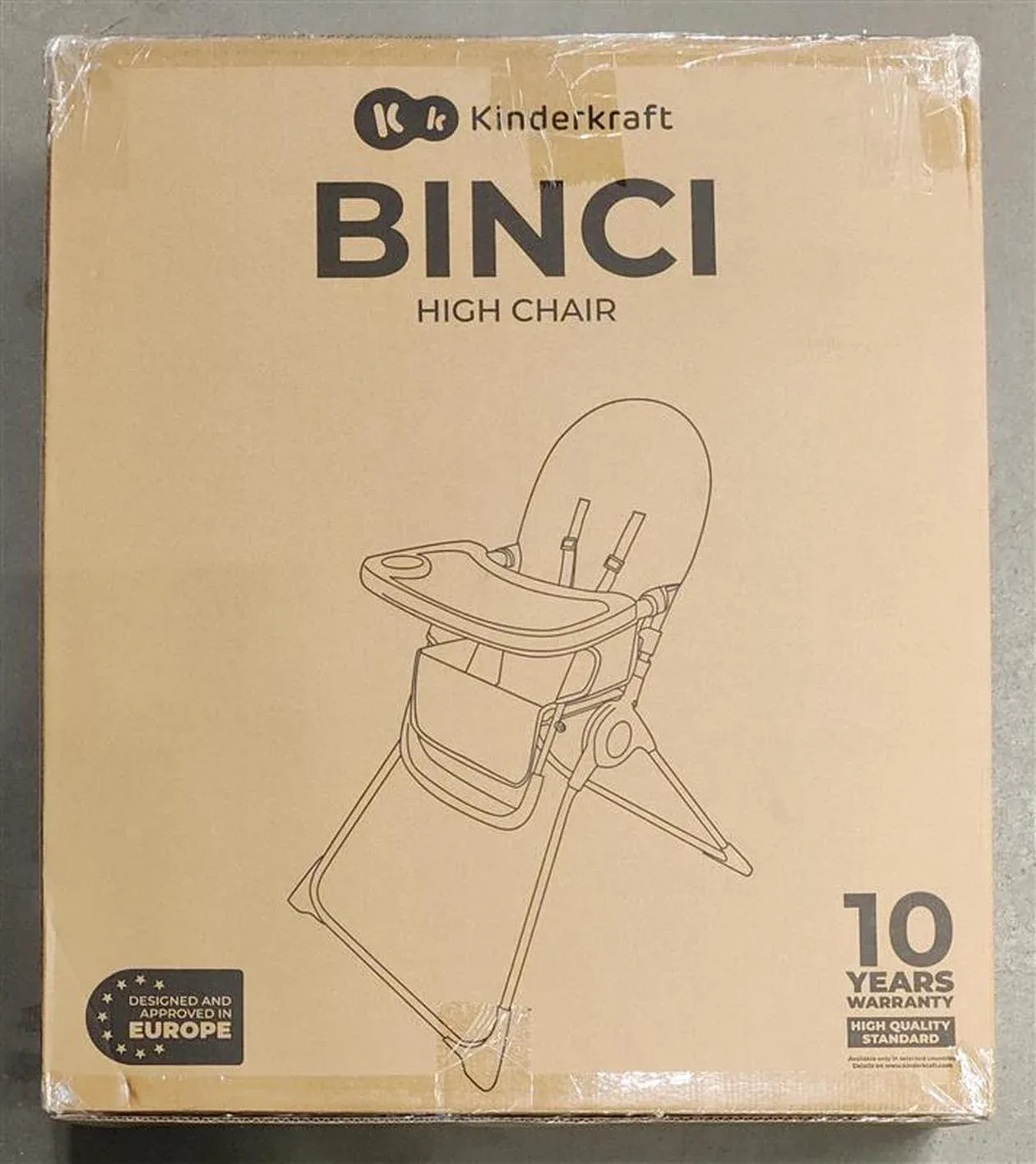 Maitinimo kėdutė KinderKraft Binci