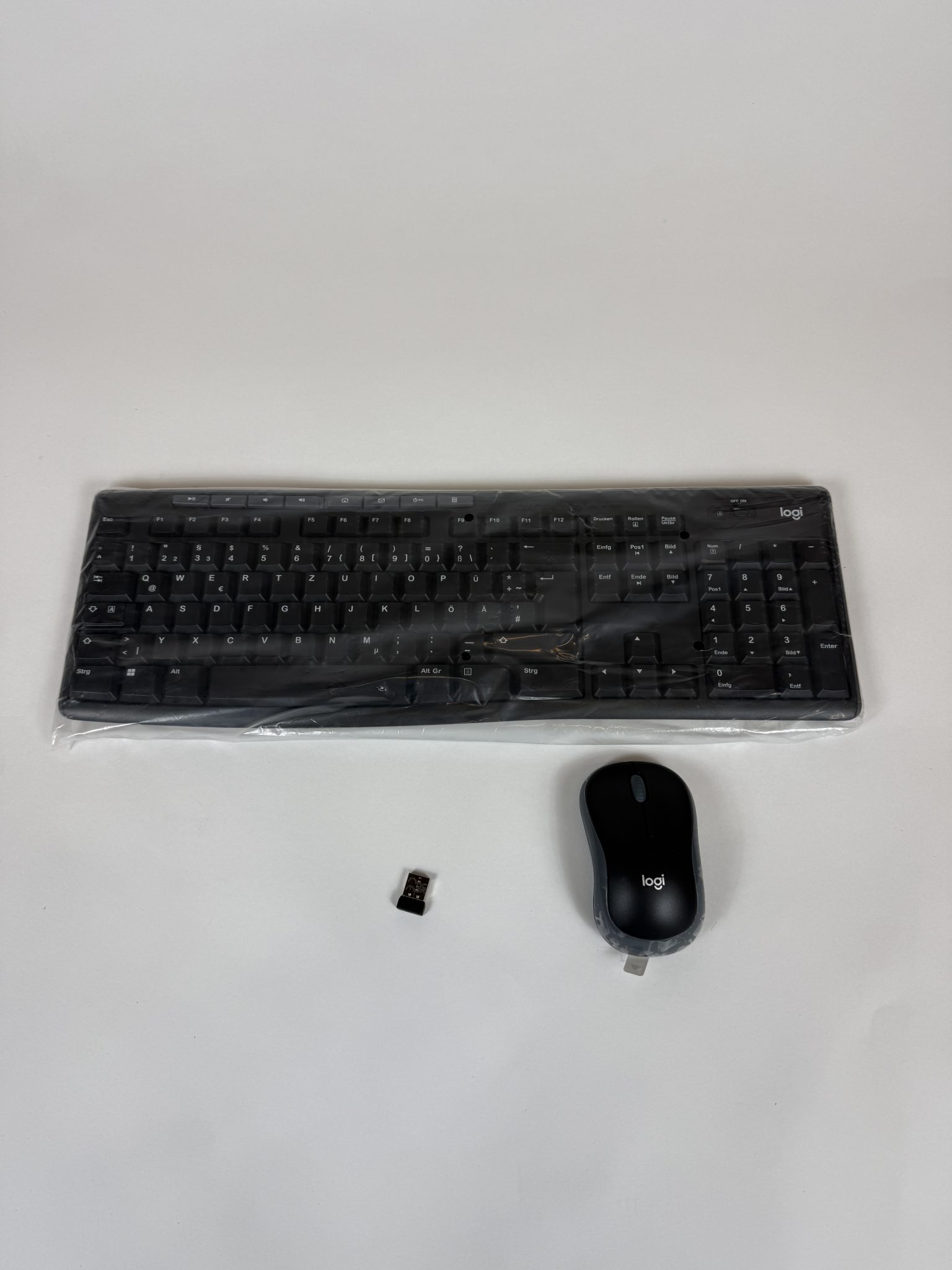 Logitech MK270 belaidė klaviatūra