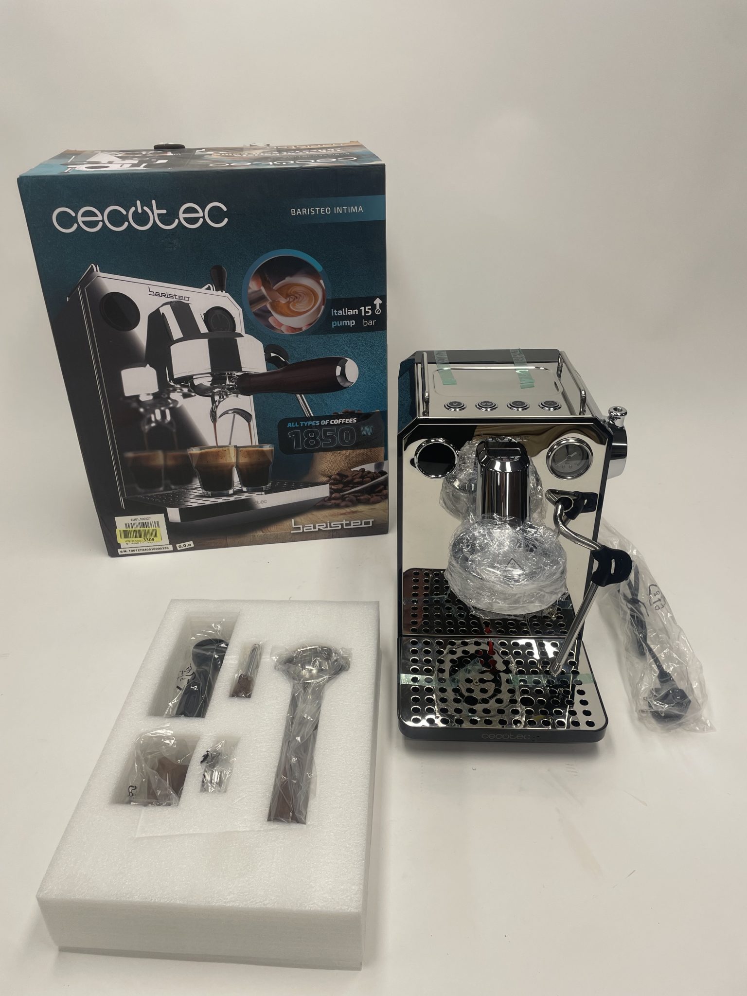 Cecotec Baristeo Intima espresso kavos aparatas
