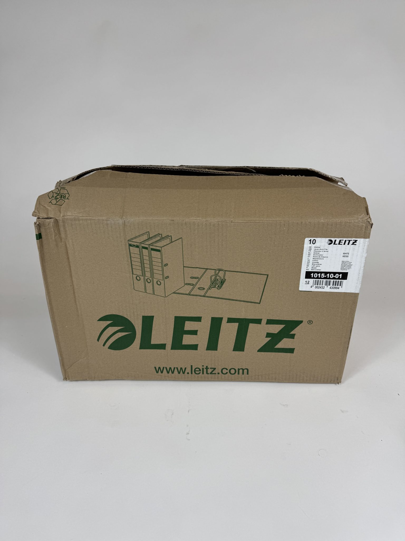 Leitz dokumentų dėklas 10vnt