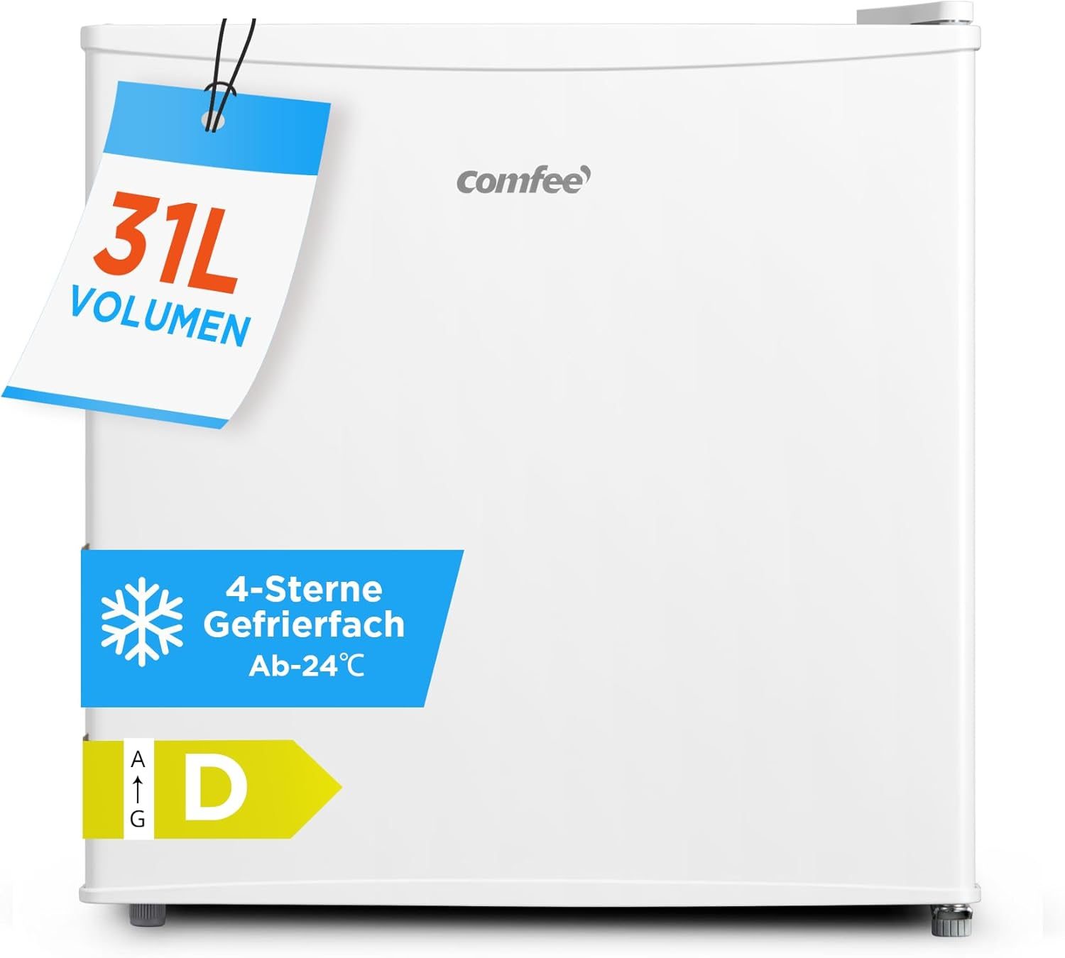COMFEE mini šaldiklis, 31 l