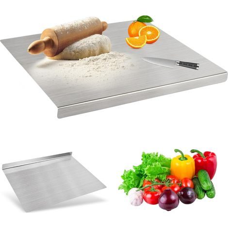 Stainless steel countertop protector, kneading board 58x90cm