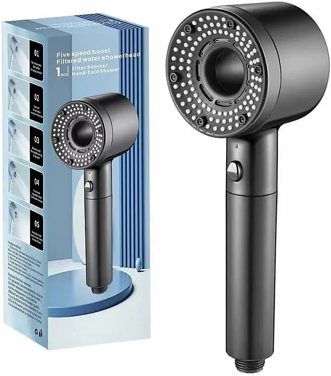 Filtered air shower head