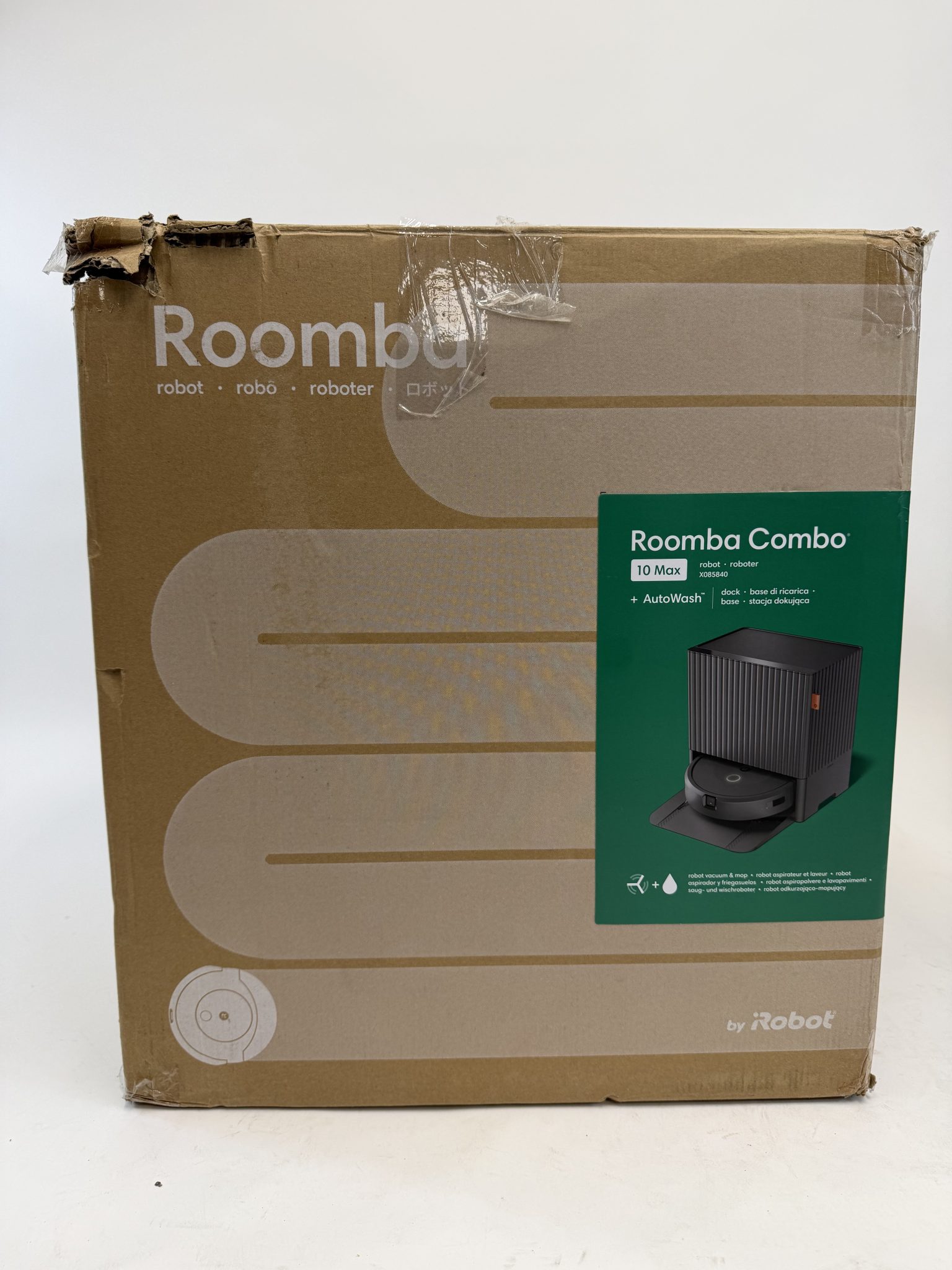 IRobot  Roomba Combo 10 Max robotas siurblys