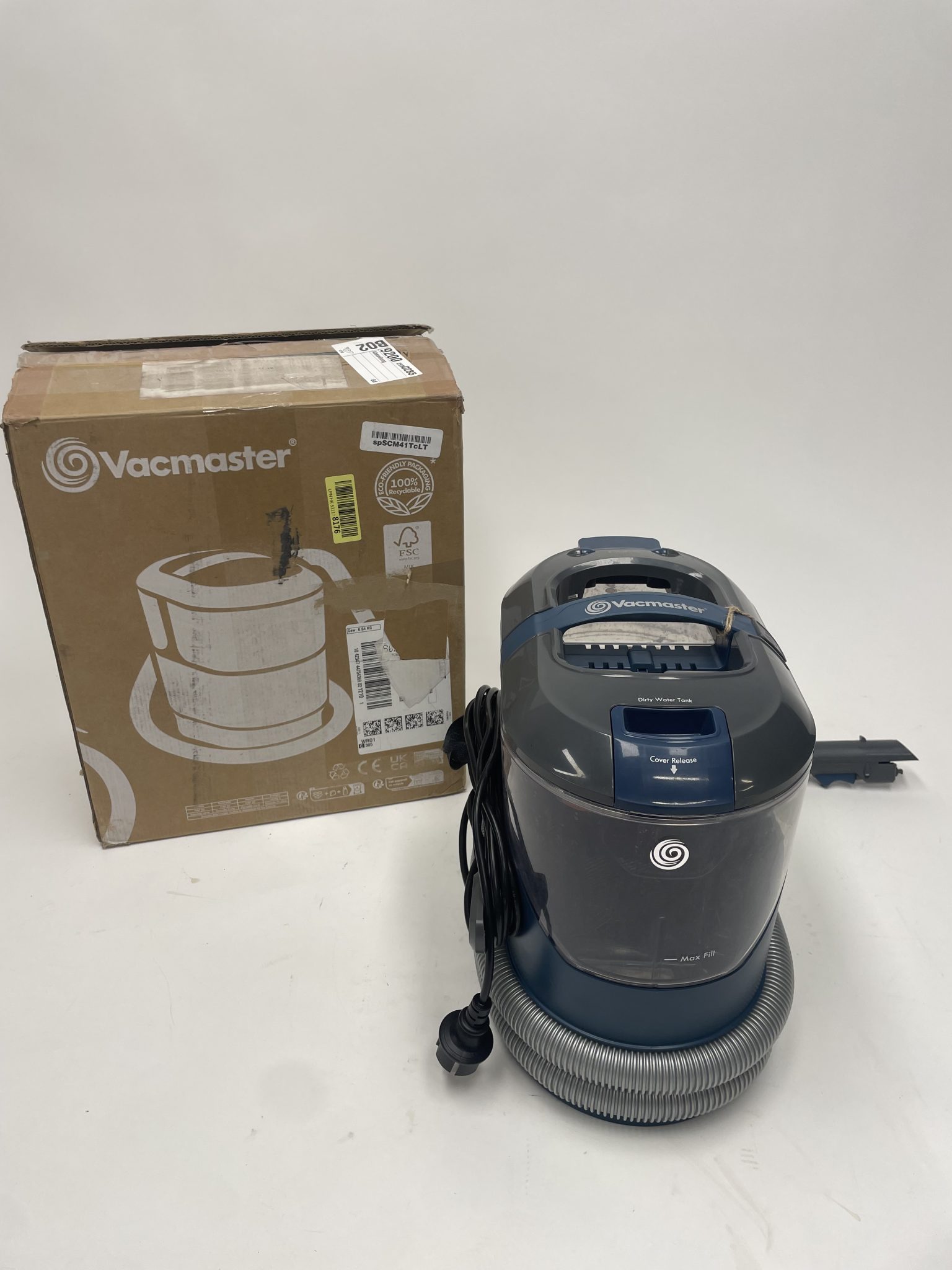 Vacmaster EasyClean SCA0801-03, 800 W šlapio valymo siurblys