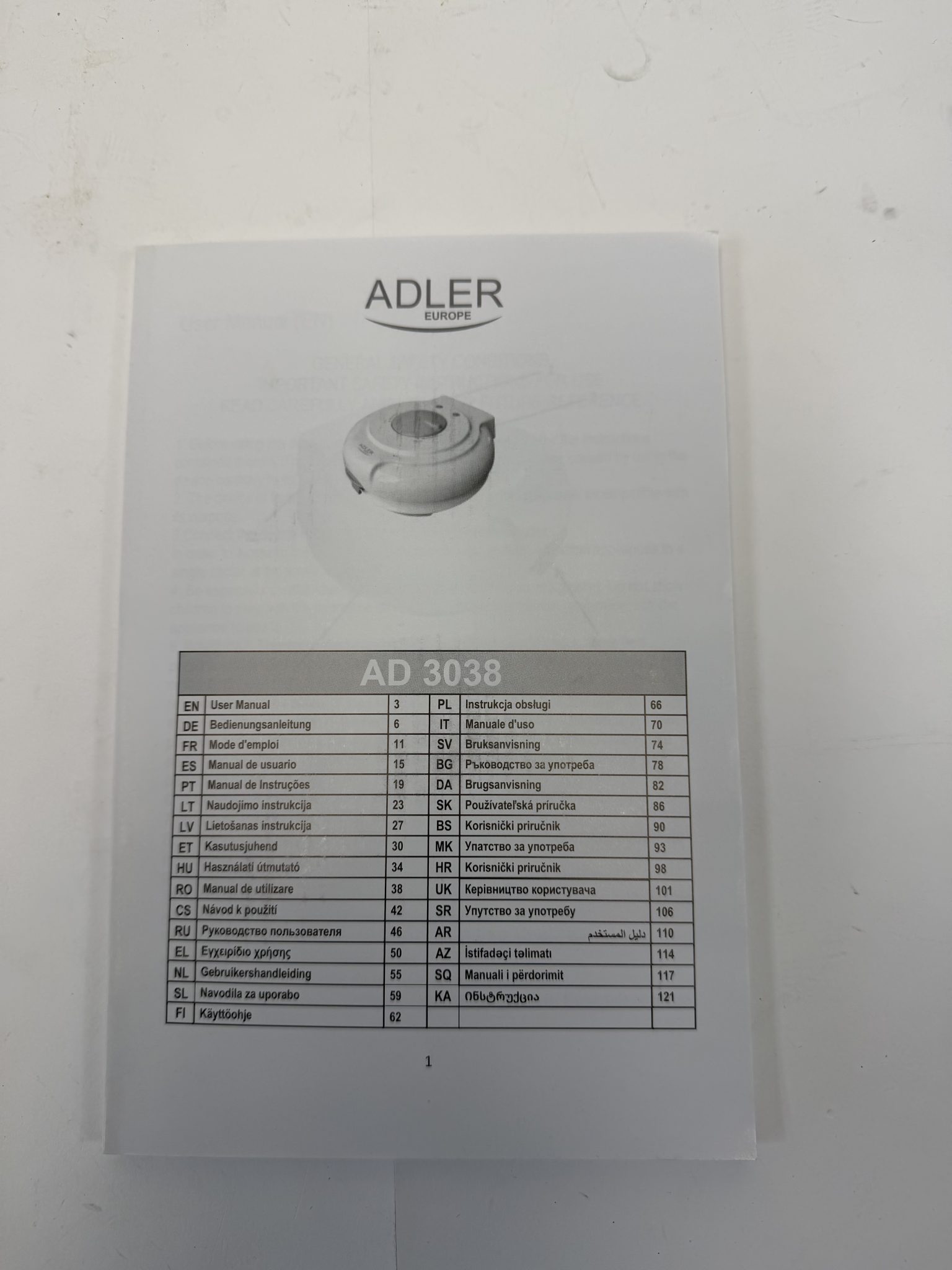 Adler vaflių kepimo aparatas