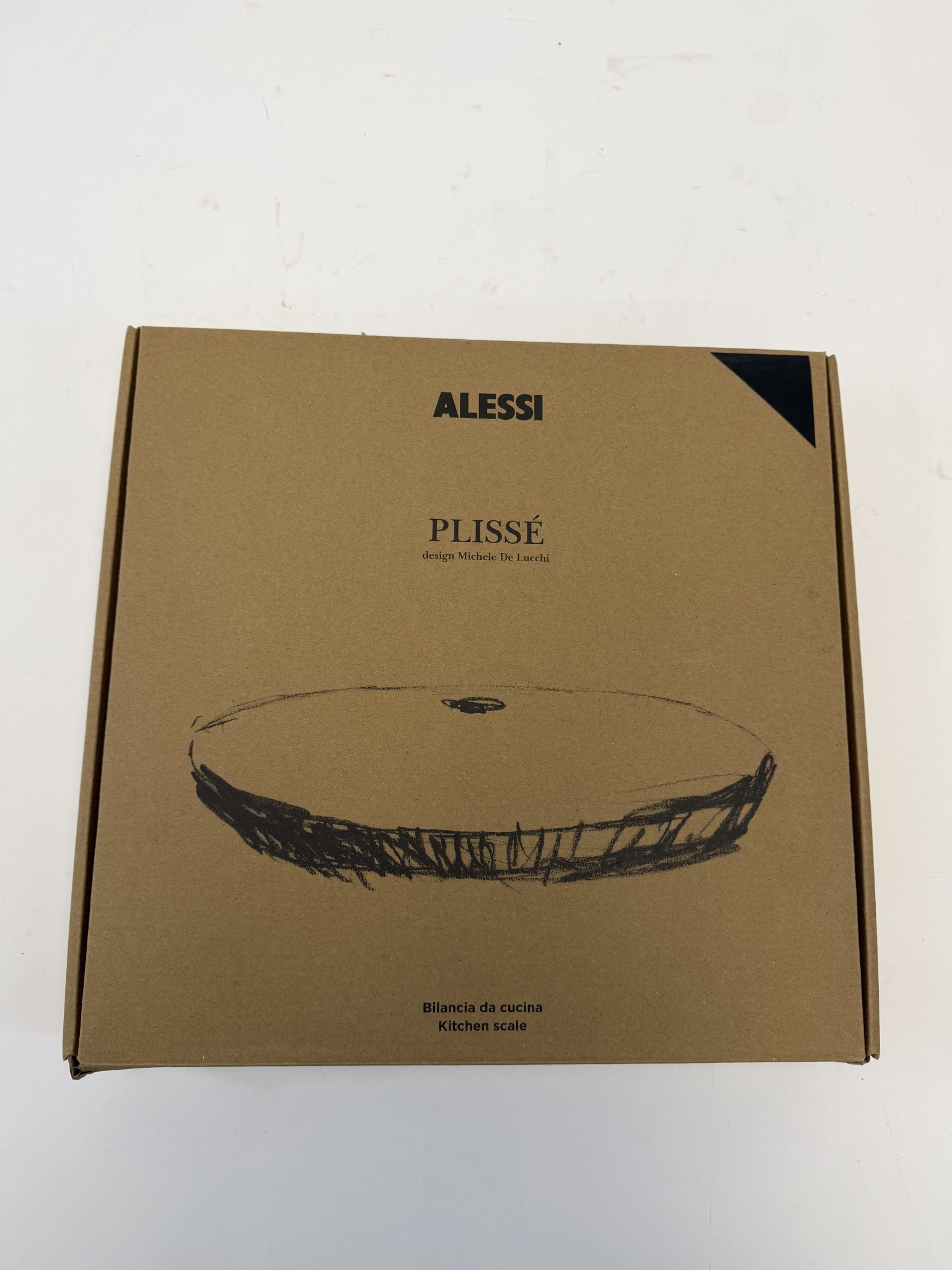 Alessi Plissé maisto svarstyklės