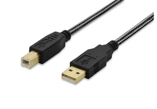 Ednet 84180 USB cable for printer, USB-A – USB-B, 1.8 m