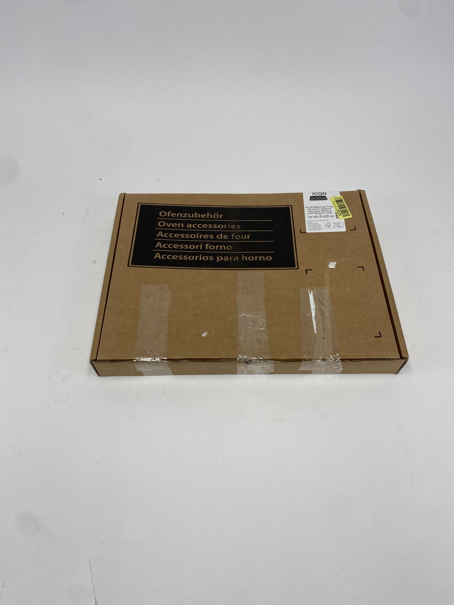ICQN kepimo skardos ir orkaitės grotelės 46,5 × 37 cm