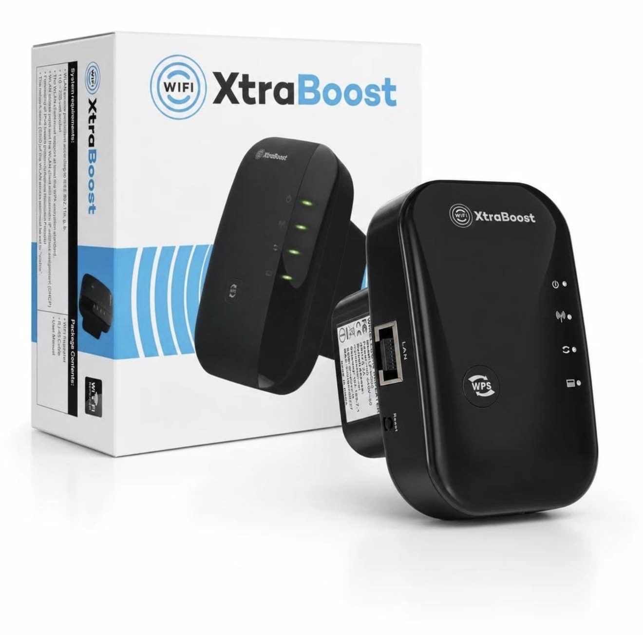XtraBoost WiFi signalo stiprintuvas, 300 Mbps,