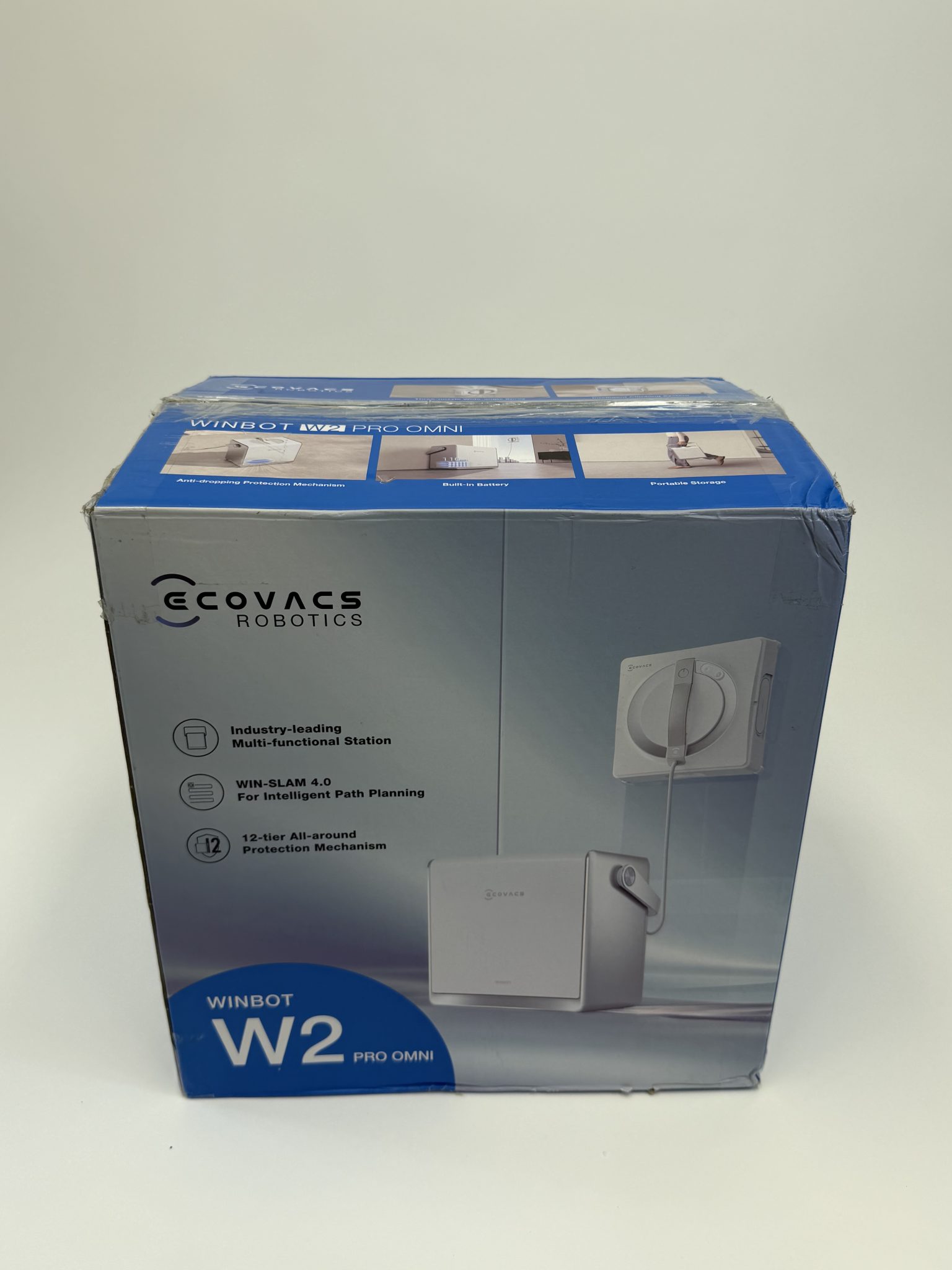 Ecovacs WINBOT W2 Pro Omni langų valymo robotas