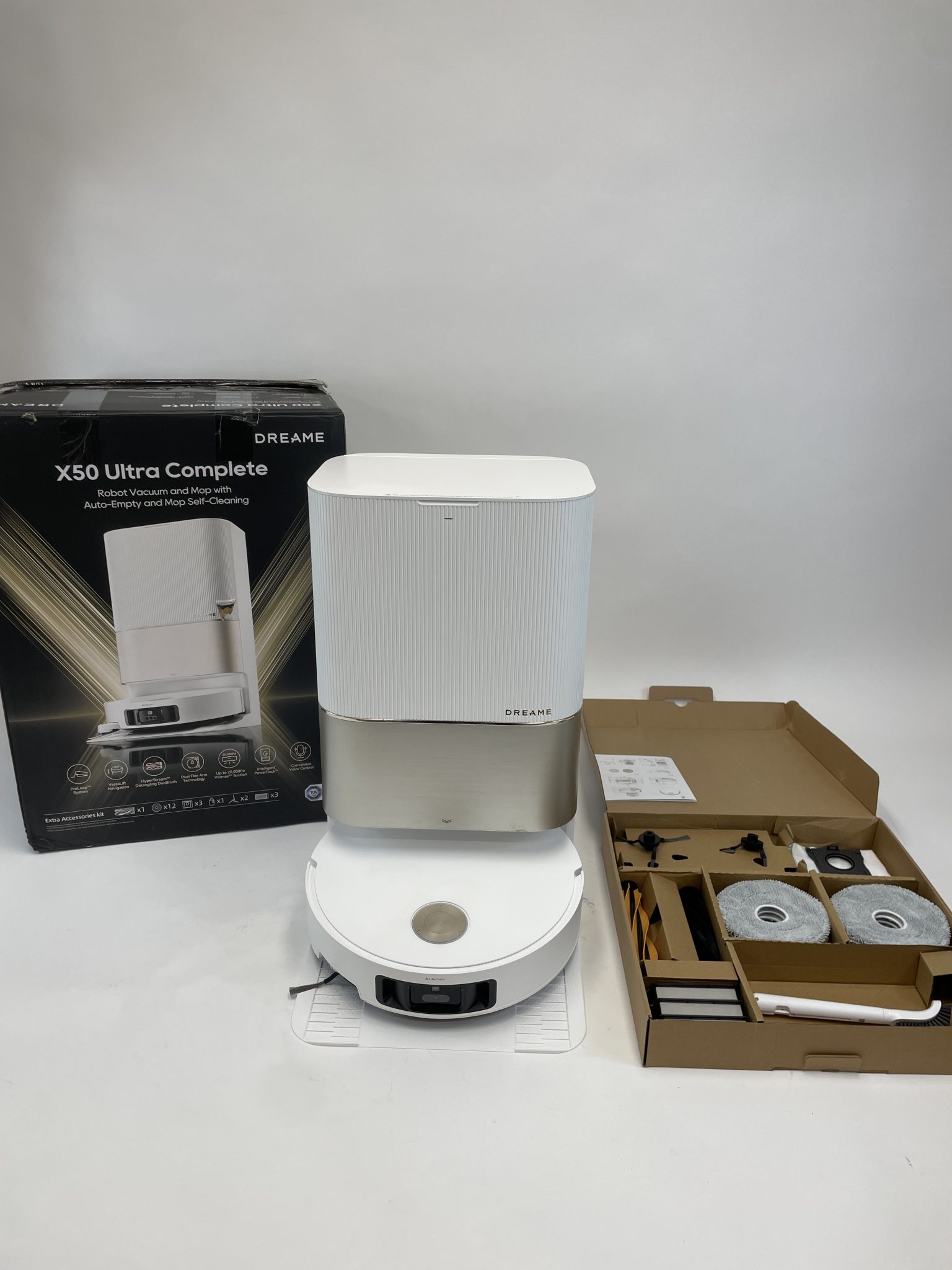 Dreame X50 Ultra Complete robotas siurblys