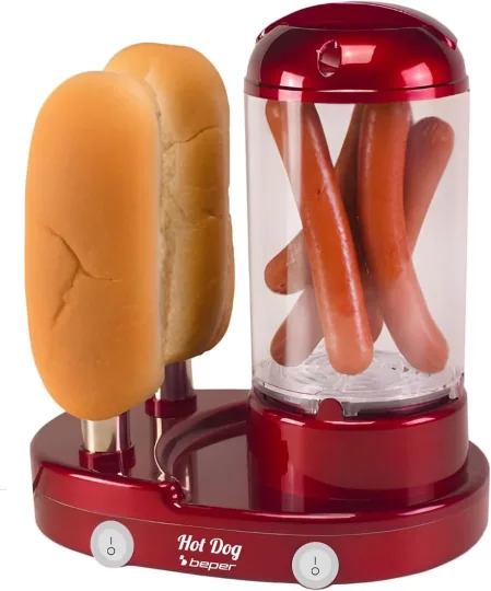 BEPER 3-in-1 hot dog and egg cooker