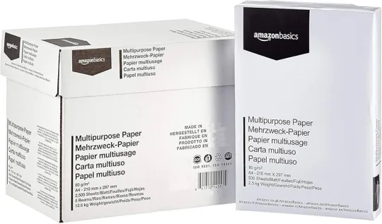 Amazon Basics paper