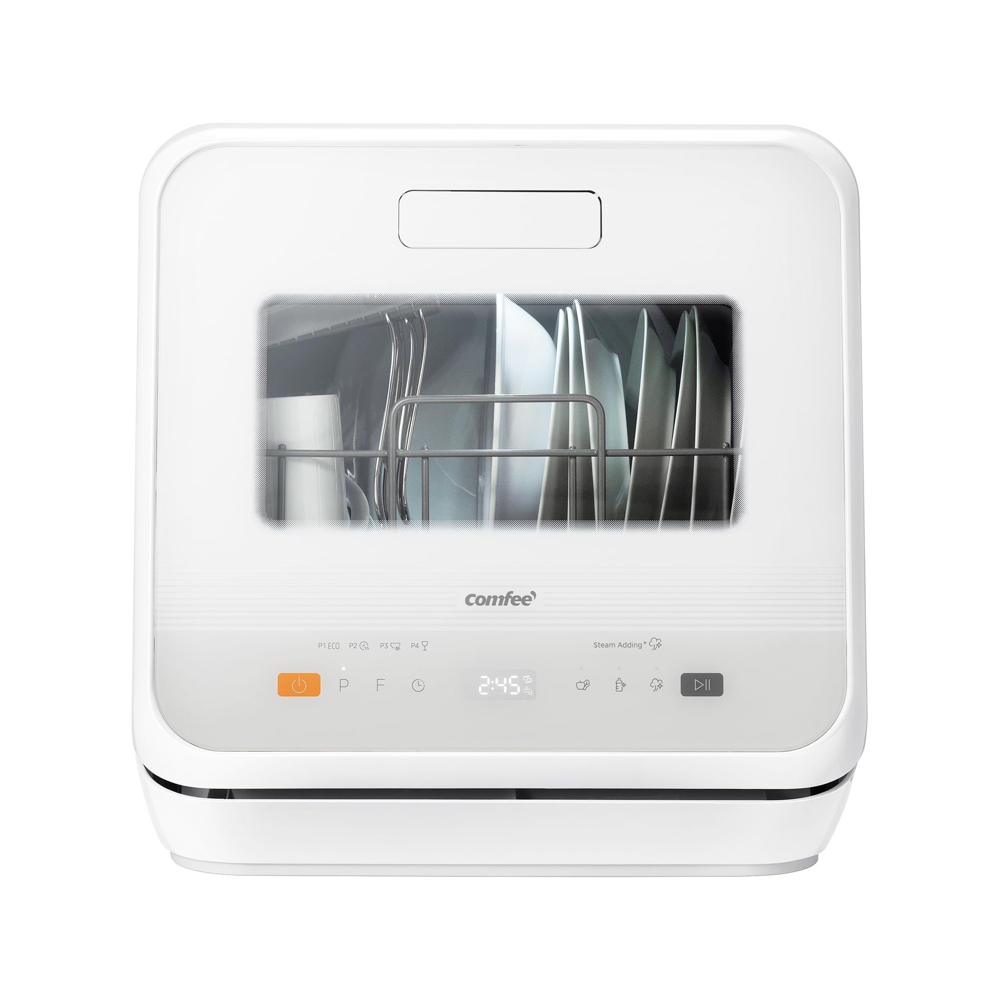 COMFEE mini dishwasher with 6 programs