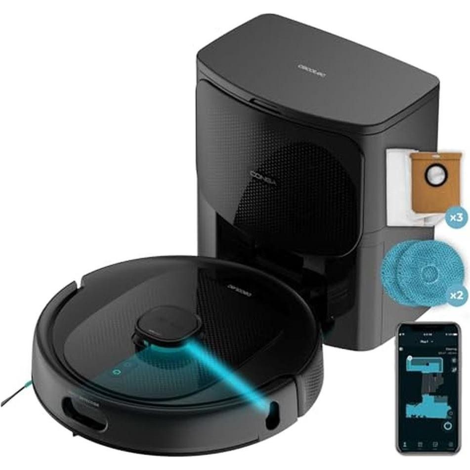 Cecotec Conga 9990 AI Spin Revolution Ultra Power Home robot vacuum cleaner