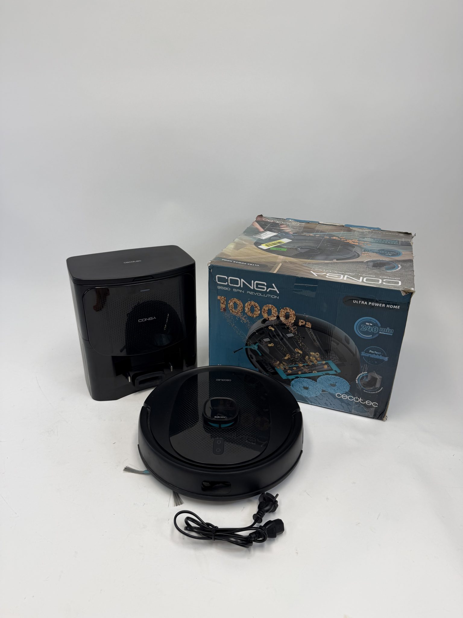 Cecotec Conga 9590 Spin robotas siublys