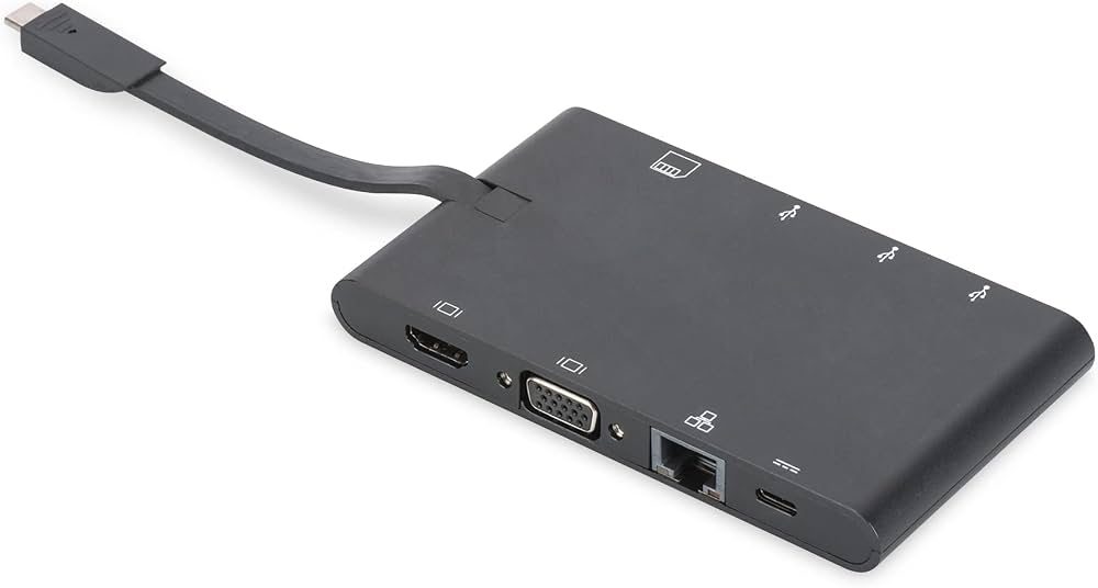 Digitus USB-C dokavimo stotelė 9-PORT